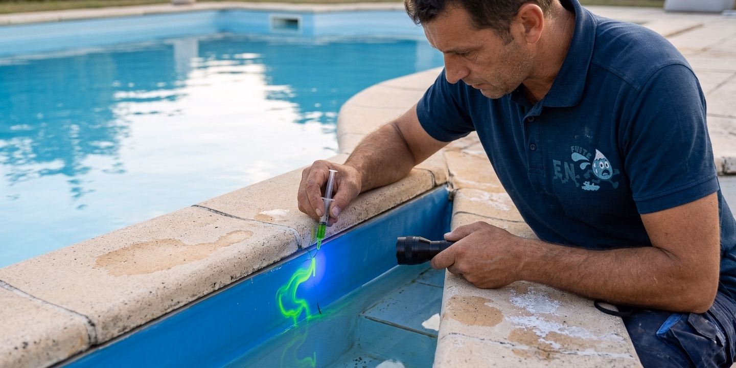 Colorant fluorescent piscine : localiser une microfuite